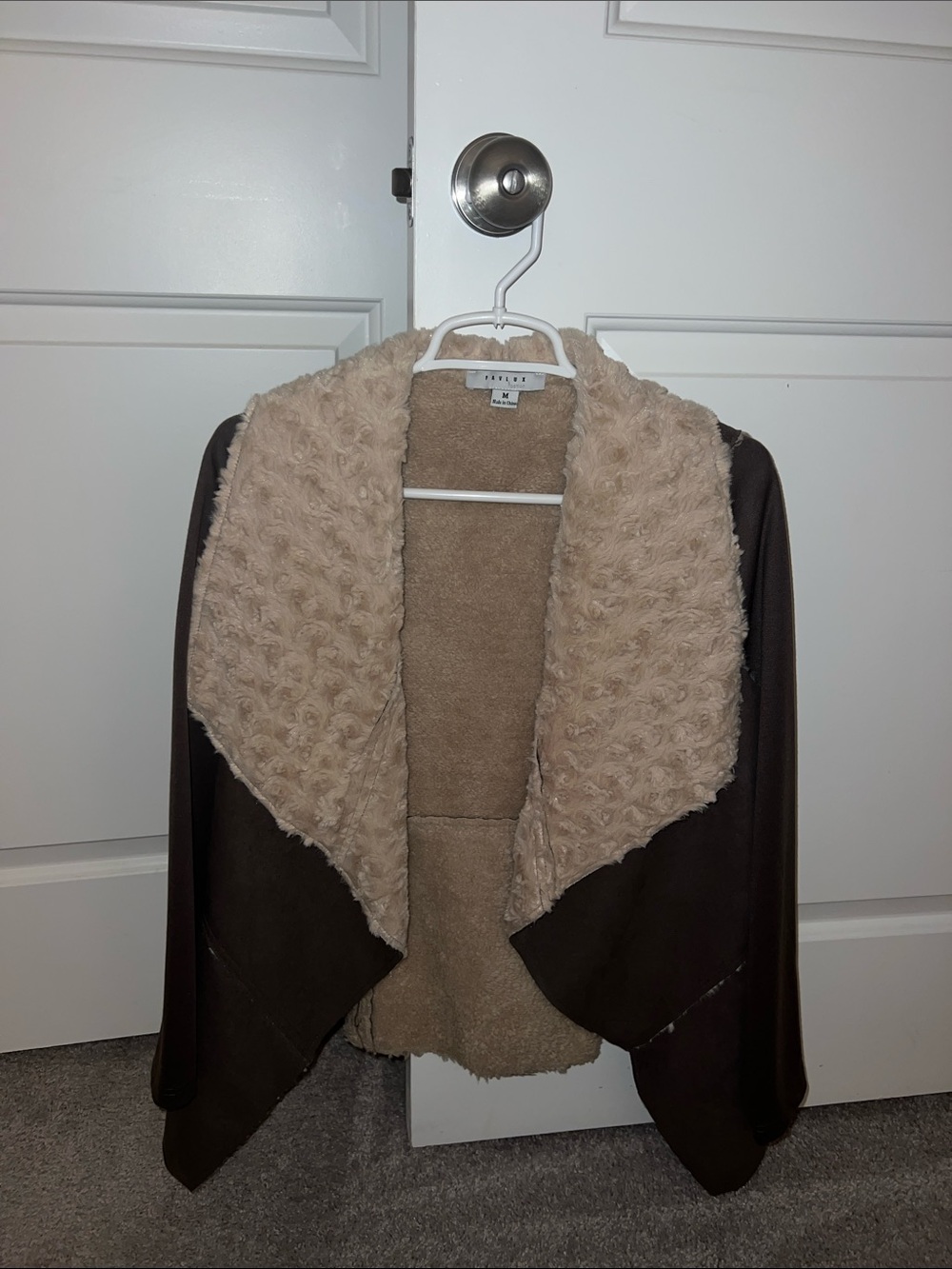 Light weight fur jacket